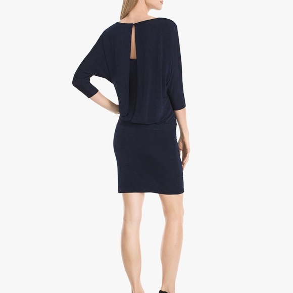 WHBM 3/4 Dolman Sleeve Knit Dress - Picture 2 of 6